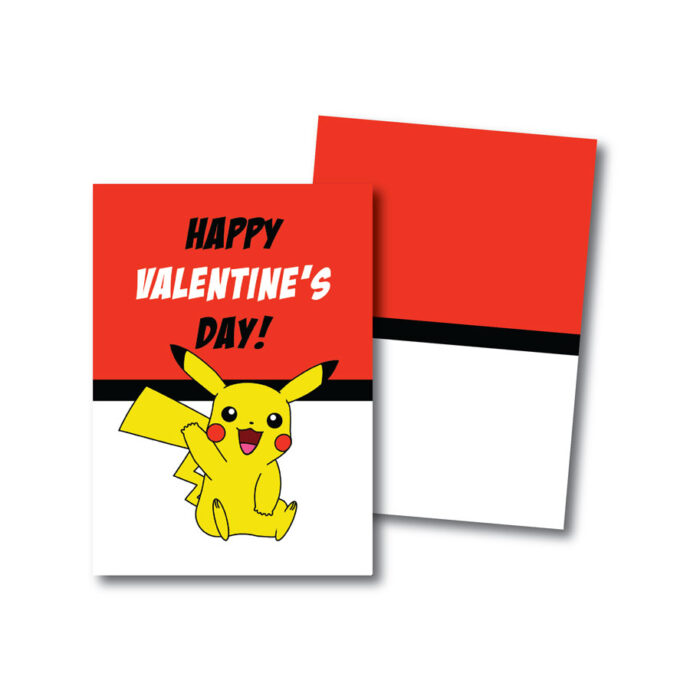 Printable Pokemon Valentines Cards | Simply-Noted.com